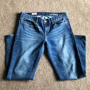 Gap real straight jean